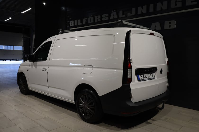 Bild 4 av Volkswagen Caddy Cargo Maxi Maxi 2.0 TDI 102hk Inredning/Värmare/Dragkrok/SoV-hjul