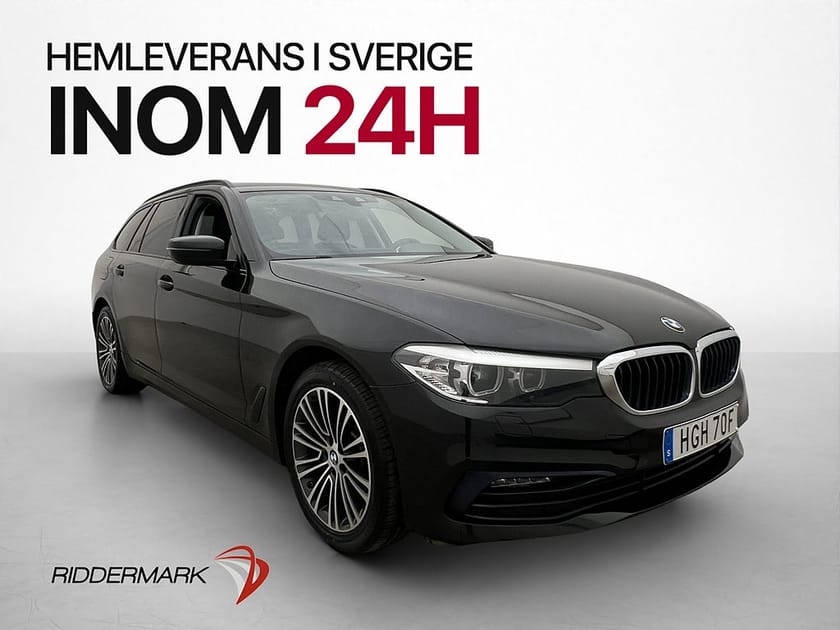 Bild 1 av BMW 520d xDrive Touring Sport Line Kamera Cockpit Dragkrok