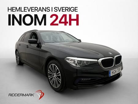 BMW 520d xDrive Touring Sport Line Kamera Cockpit Dragkrok