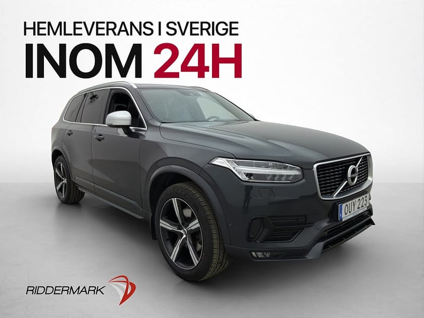 Bild 3 av Volvo XC90 D4 190hk R-Design 7-Sits Dragkrok Navi VOC