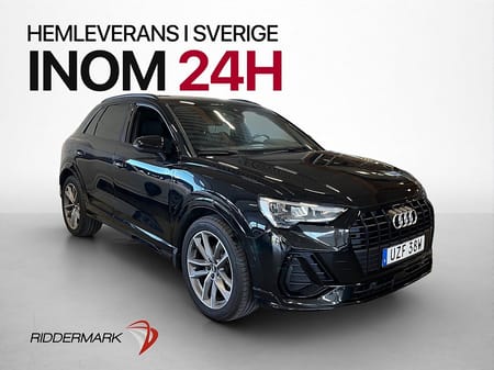 Audi Q3 35 TFSI 150hk S-Line Cockpit Black Optik Värmare