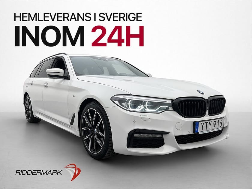Bild 3 av BMW 540d xDrive Touring 540 Innovation H/K Pano D-Värm 360°  HuD Skinn