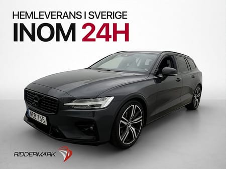 Volvo V60 D3 150hk R-Design D-Värm Drag Skinn Navi Kamera