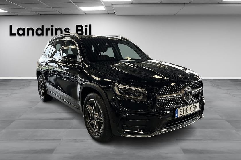 Bild 3 av Mercedes-Benz GLB 200 AMG Line Premium/7-sits/Värmare/Drag/360kamera/MOMS