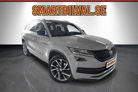 Škoda Kodiaq 7-Seater Skoda 2.0 TDI 190HK SCR 4x4 Sportline 7-Sits Drag
