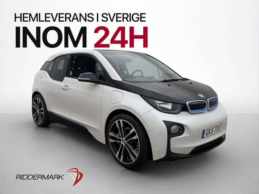 Bild 3 av BMW i3 60 Ah REX 170hk Taklucka Skinn Kamera Navi 20"Fälgar