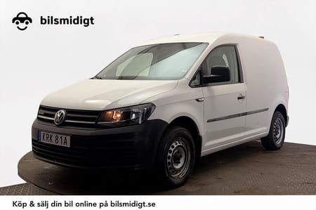 Volkswagen Caddy Van Skåp 1.4 TGI CNG Aut Drag AppConnect PDC 110hk