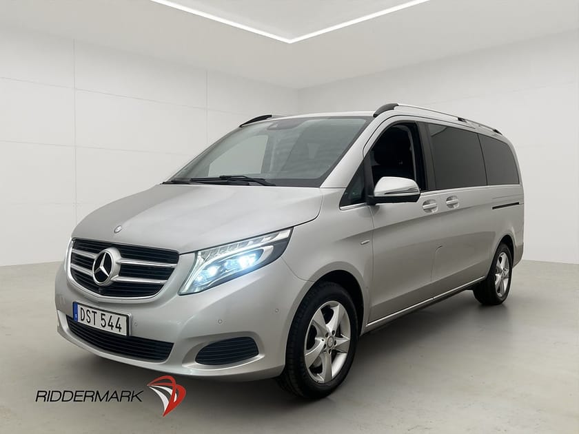 Bild 3 av Mercedes-Benz V 250d 3.1t 250 Lång Avantgarde Värm Drag 360° 7-Sits