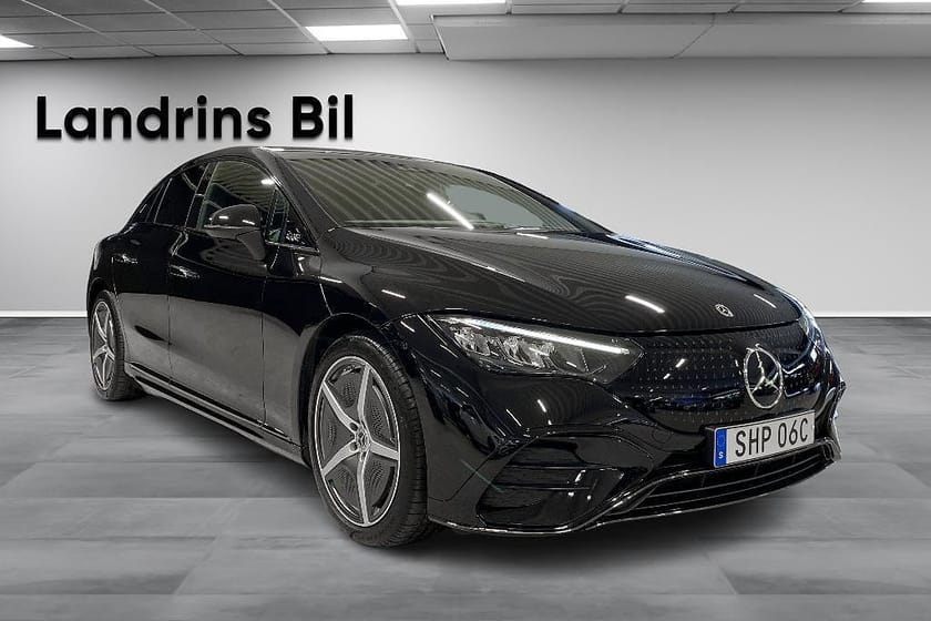 Bild 3 av Mercedes-Benz EQE 350+ AMG Night Drag Panorama Burmester Backkamera