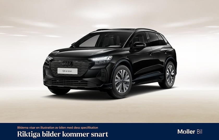 Bild 1 av Audi Q4 40 e-tron 150KW Pano/Matrix/El-stol/Svart-Opt/Kamera
