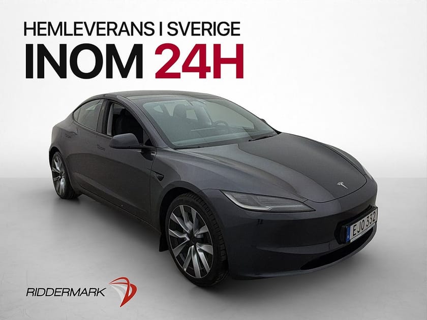 Bild 1 av Tesla Model 3 Long Range AWD Autopilot Pano En-Brukare MOMS