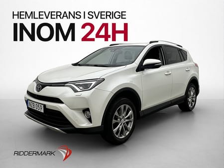 Toyota RAV4 2.0 152hk AWD Executive Dragkrok 360° Skinn