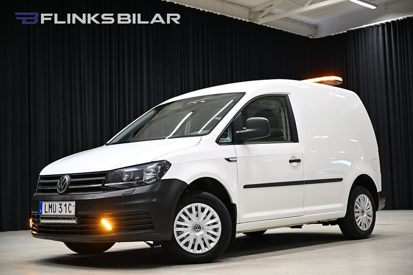 Bild 1 av Volkswagen Caddy Van 2.0 TDI 75HK Dieselvärmare|Bluetooth|Blixtljusramp