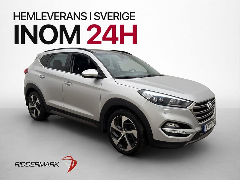 Bild 1 av Hyundai Tucson 1.6 177hk AWD Comfort Pano Skinn Kamera Navi