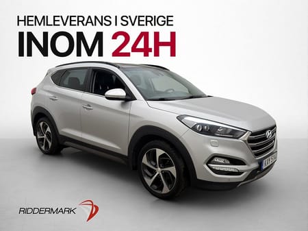 Hyundai Tucson 1.6 177hk AWD Comfort Pano Skinn Kamera Navi