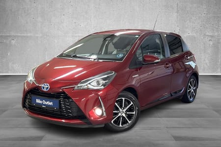 Toyota Yaris Hybrid 1,5 Hybrid, Ryggekamera, Cruise, Navi, Dab+, Ny EU+++