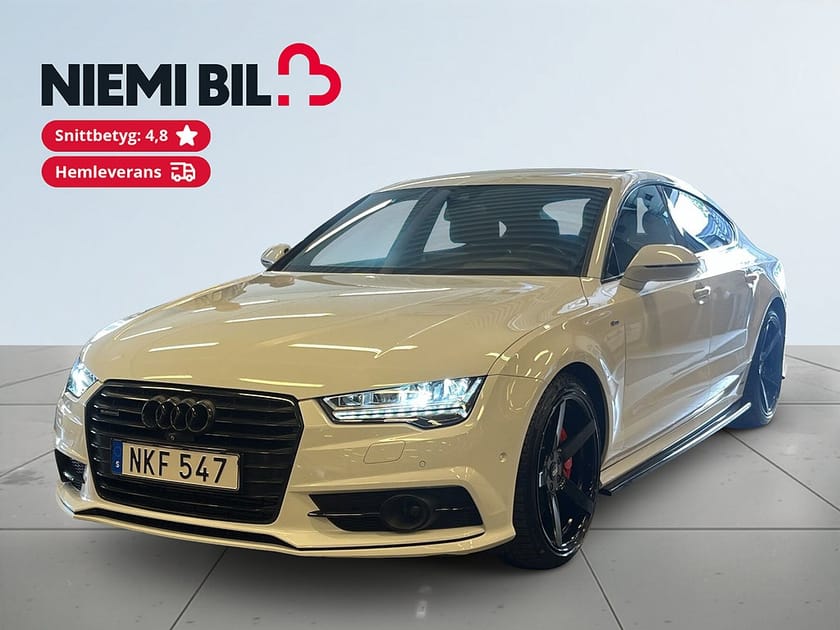 Bild 1 av Audi A7 Sportback 3.0 TDI V6 Sport Edition Kamera/HuD/Halvskinn