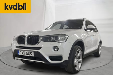 BMW X3 xDrive20d xDrive20d, F25 (190hk) Drag B-Kam Värmare