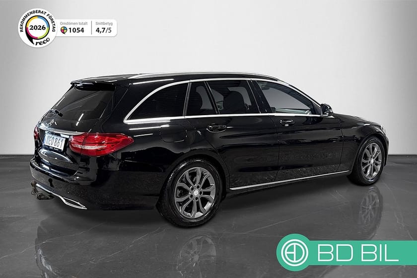 Bild 4 av Mercedes-Benz C 200 T d red AVANTGARDE VÄRMARE BACKKAMERA VÄLSERVAD DRAG