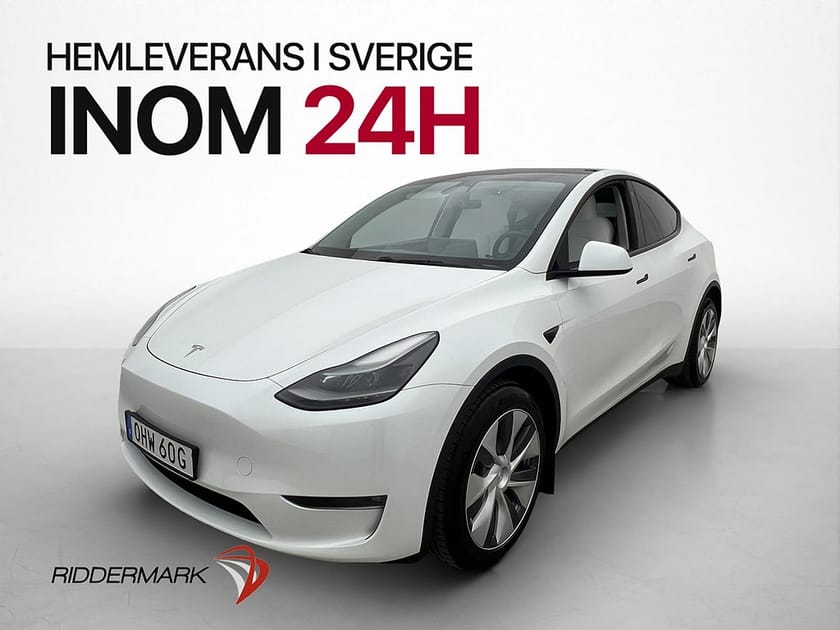 Bild 4 av Tesla Model Y Long Range AWD Longe Dragkrok AP Ljus interiör