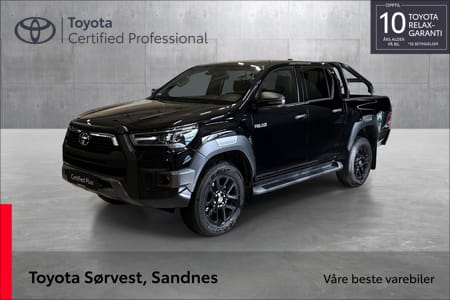 Toyota Hilux Dobbelcab 2.8L Diesel MHEV Automat 6 gir 4x4 SR+ Invincible X