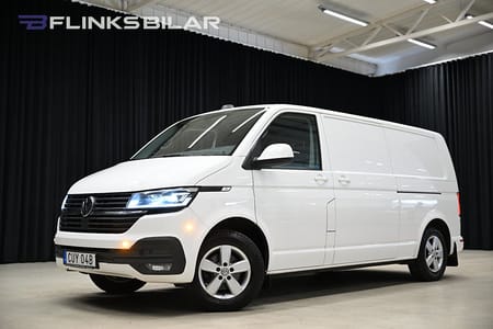 Volkswagen Transporter 4Motion 150HK L2|Servicebil|Nedlackad|LED|Dubbelgolv