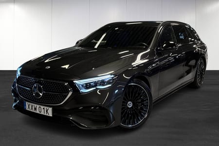 Mercedes-Benz E 300 de 4MATIC T 4M 9G-Tronic | AMG | Burmester | Nightpaket | 360 | Drag | Minnespaket |