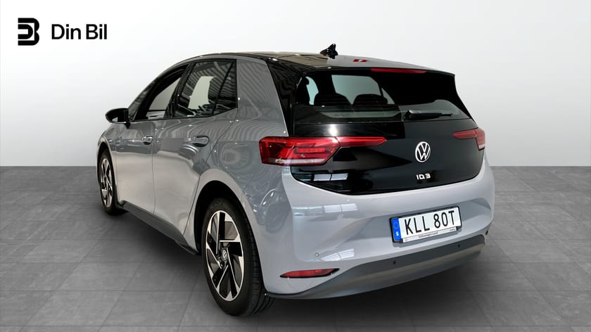 Bild 3 av Volkswagen ID.3 Pro Performance 58KWH Sensorer/Carplay/Nav 204Hk
