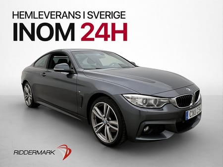 BMW 428i xDrive Coupé 428 245hk M Sport Pano H/K Drag Skinn Kamera