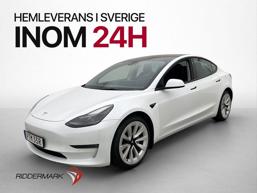 Bild 4 av Tesla Model 3 Long Range AWD Sv-Såld Autopilot Panorama