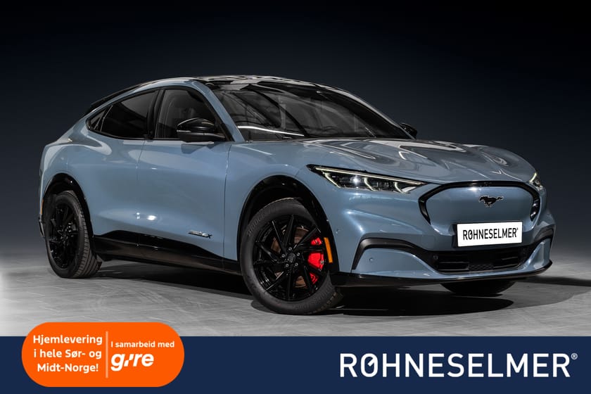 Bilde 1 av Ford Mustang Mach-E Long Range AWD 540km Krok B&O 360 App Forvarming Pano