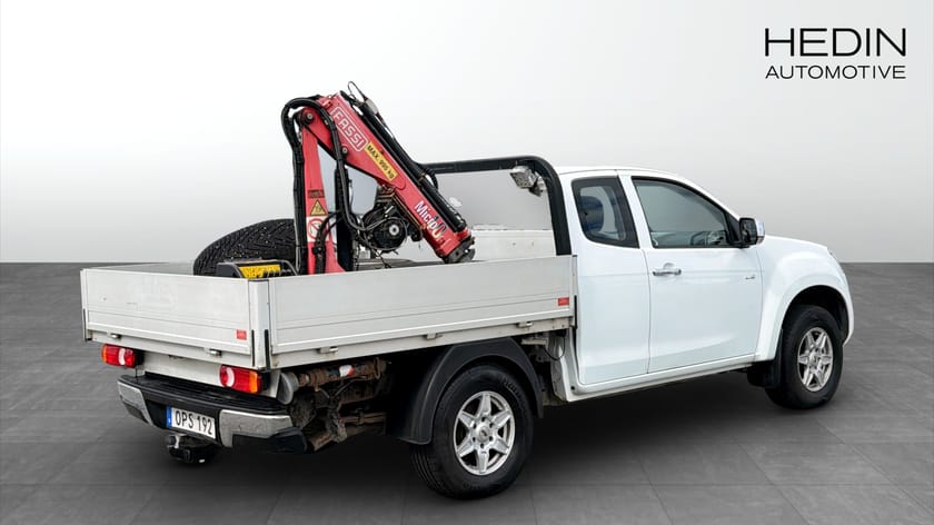 Bild 2 av Isuzu D-Max Space Cab 2,5L 163HK 4WD / Fassi Kran