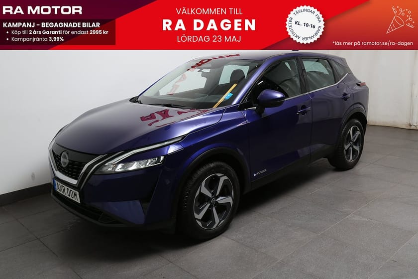 Bild 1 av Nissan Qashqai e-POWER 190hk 2WD Acenta Hybrid Leasbar