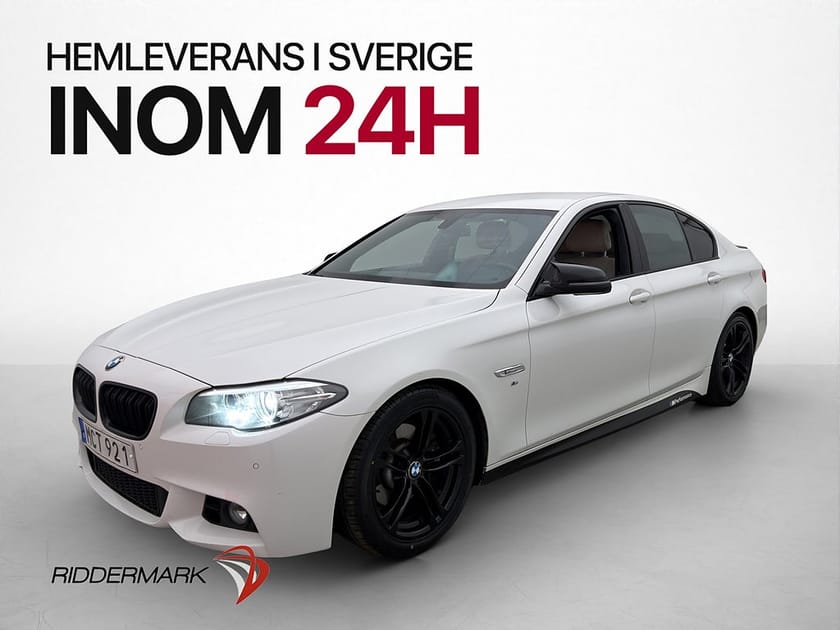 Bild 3 av BMW 520d xDrive Sedan M Sport Hifi Sensorer Navi Skinn Drag