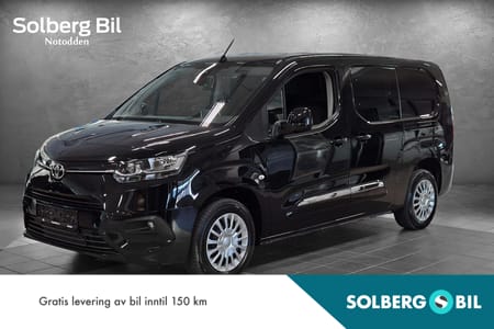 Toyota ProAce City 1,5D 131Hk/L2/Automat/Webasto/2Skyvedører++