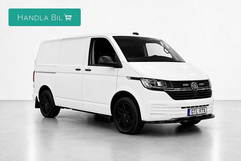Bild 4 av Volkswagen Transporter T30 2.0 TDI 4M Dubbeldörr 3-sits D-Värm Moms Drag 150hk