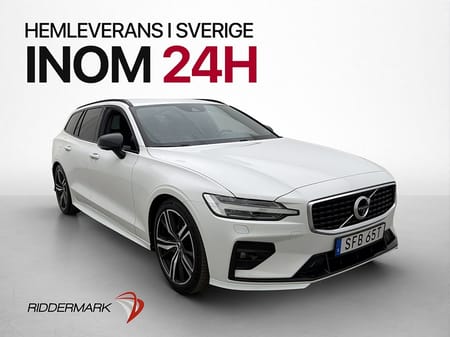 Volvo V60 D4 190hk R-Design HuD Läder 360° Navi D-Värm Drag