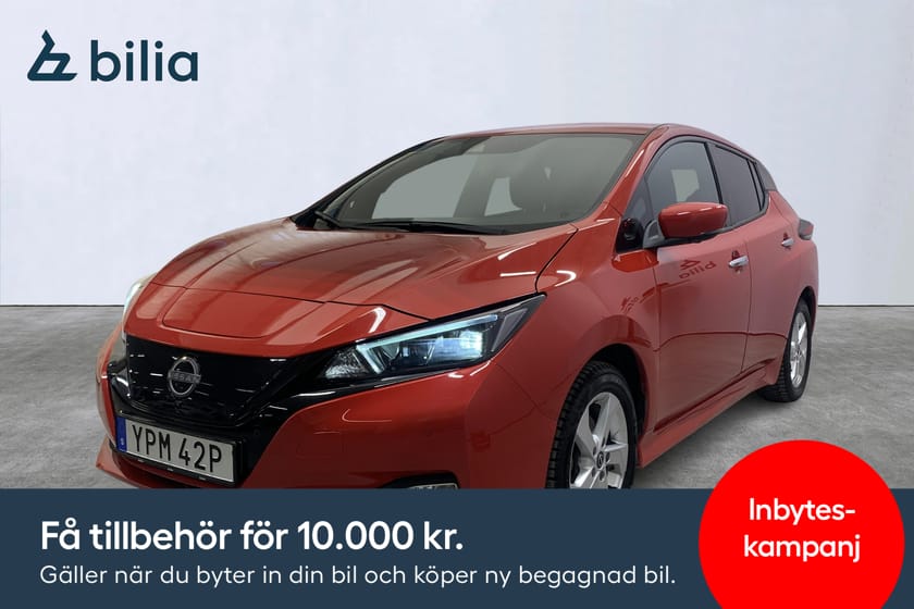 Bild 1 av Nissan Leaf 40kw N-connecta /V-hjul 3,95% räntekampanj.