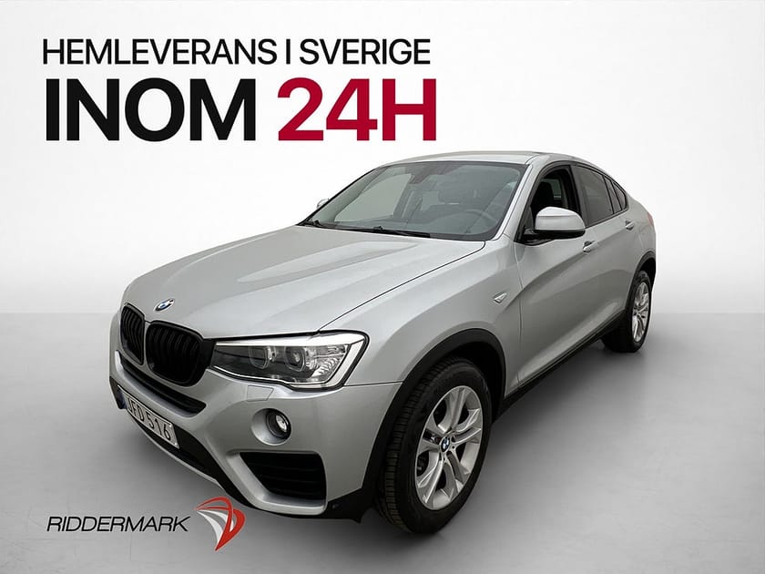Bild 3 av BMW X4 xDrive20d 190hk HiFi Navi P-Sensorer Halvskinn Drag