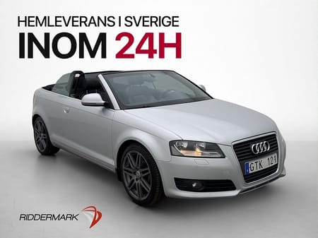 Audi A3 Cabriolet 1.8 TFSI 160hk Skinn Farthållare Sensorer