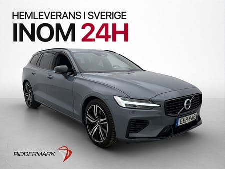 Volvo V60 T6 350hk AWD R-Design Kamera Värmare CarPlay Drag