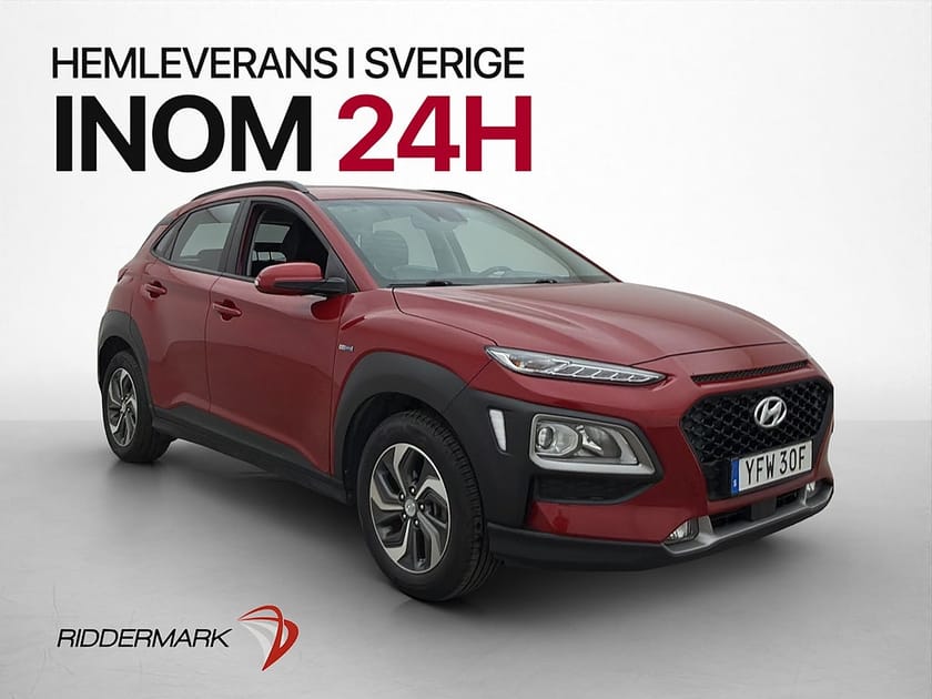 Bild 1 av Hyundai Kona Hybrid 1.6 GDI 141hk Kamera Bluetooth Adapt- Fart