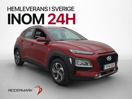 Hyundai Kona Hybrid 1.6 GDI 141hk Kamera Bluetooth Adapt- Fart