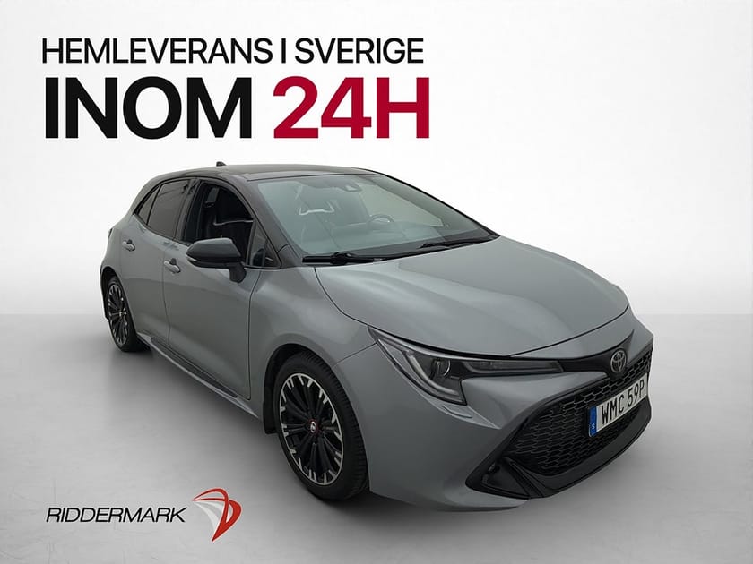 Bild 1 av Toyota Corolla Hybrid 122hk GR Sport Kamera Rattvärme Navi