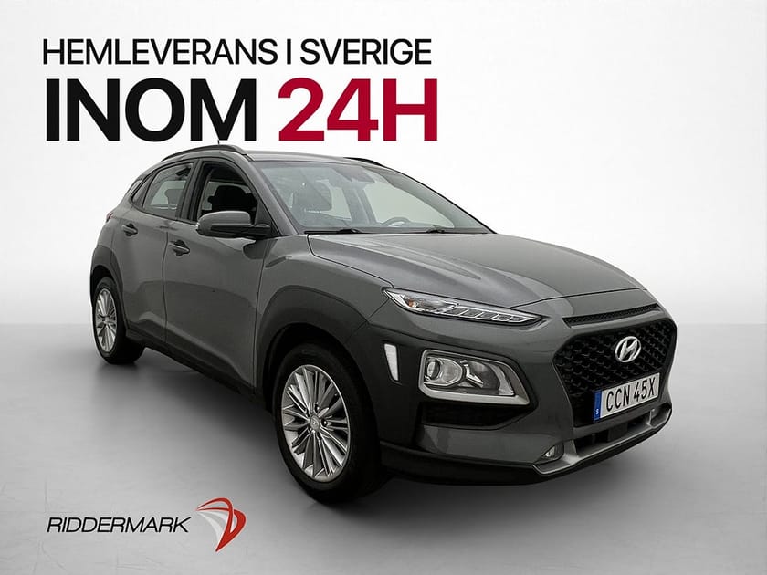 Bild 1 av Hyundai Kona 1.0 T-GDI 120hk Trend Värmare Kamera CarPlay