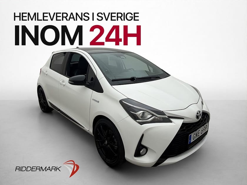 Bild 1 av Toyota Yaris Hybrid 101hk GR Sport Kamera Halvskinn