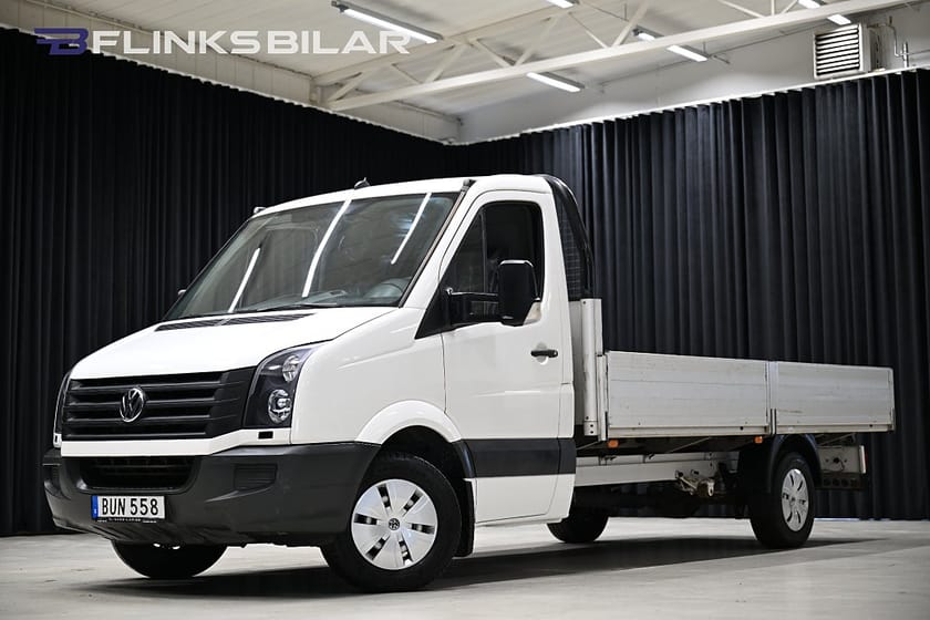 Bild 2 av Volkswagen Crafter Chassi 2.0 TDI 163HK L4 Långflak|Drag|Värmare|NyKamrem|Leasbar