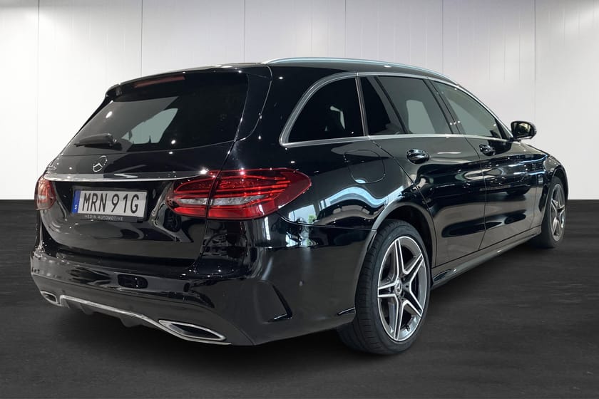 Bild 4 av Mercedes-Benz C 300 T de 300de Kombi AMG-Line Drag Värmare Advancepaket-Plus