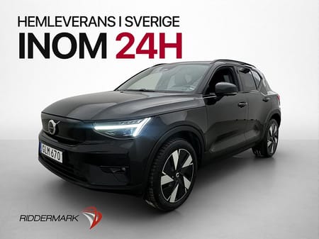 Volvo XC40 Recharge Twin Ultimate Pano H/K Drag Värmare MOMS