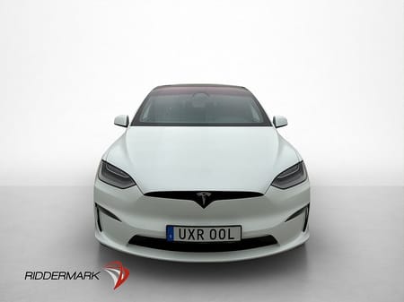 Tesla Model X Plaid 6 Sits Dragkrok Yoke Autopilot